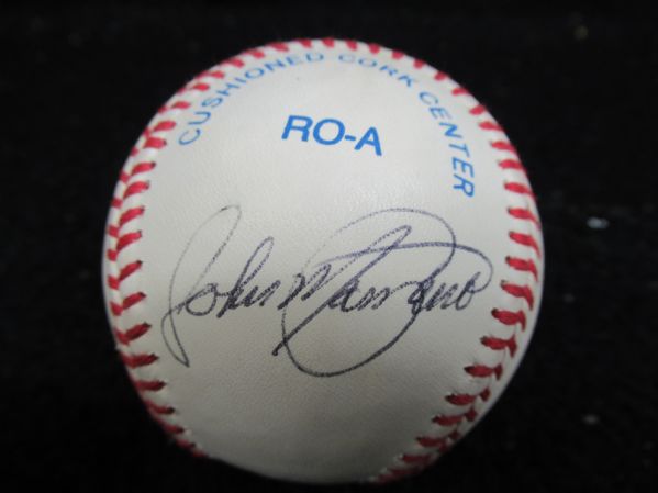 John Marzano (Boston Red Sox) Autographed OAL Baseball 