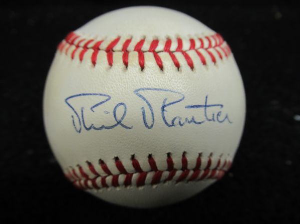 Phil Plantier Autographed OAL Baseball 