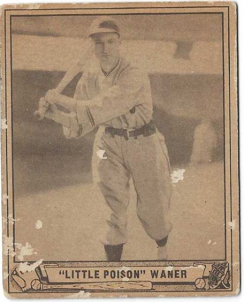 1940 Lloyd Waner (HOF) Play Ball Baseball Card