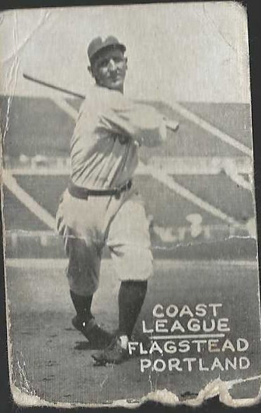 1931 Ira Flagstead (PCL) Zee Nut Baseball Card