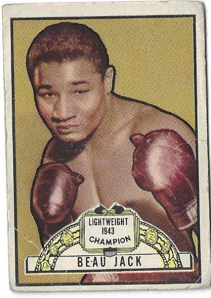 1951 Beau Jack Topps Ringside Boxing Card 