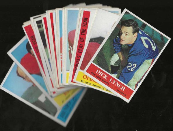 1964 Philadelphia Gum Football Card Lot of (21)
