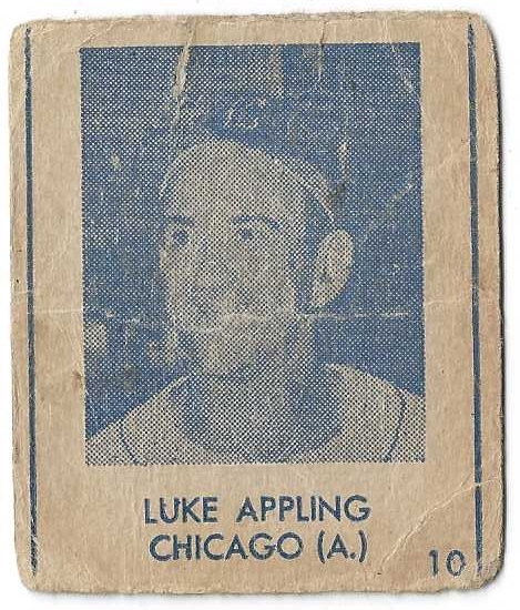 1948 Blue Tint                           Luke Appling (White Sox - HOF) Baseball Card