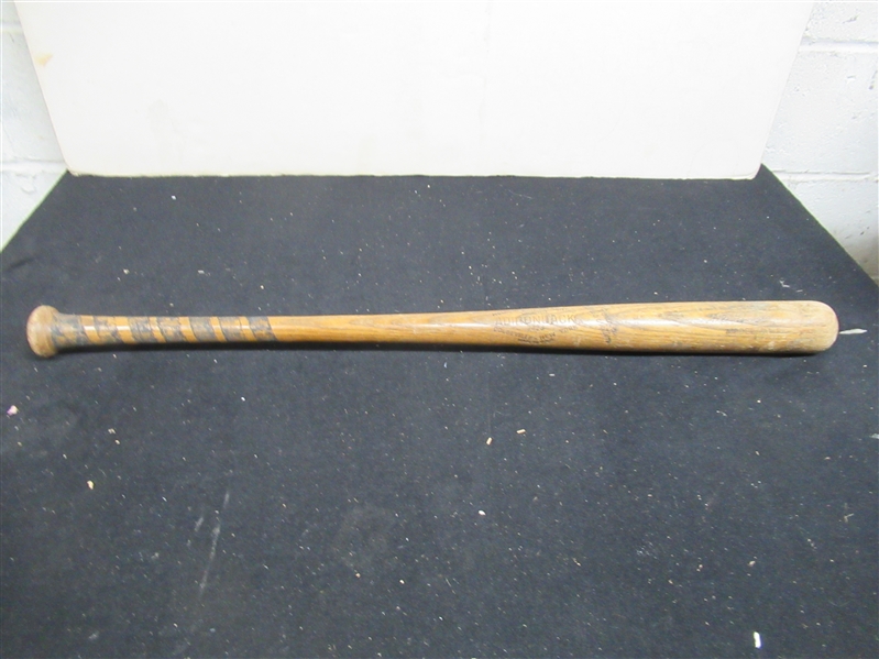 C. 1950's Gil Hodges (Brooklyn Dodgers) Adirondack Smaller Size Bat