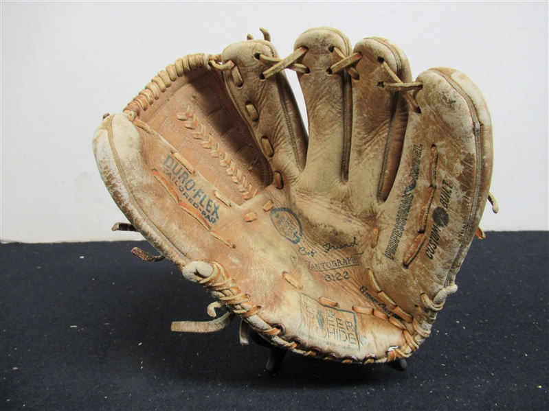 C. 1960's Bob Friend Rawhide Lace Baseball Glove