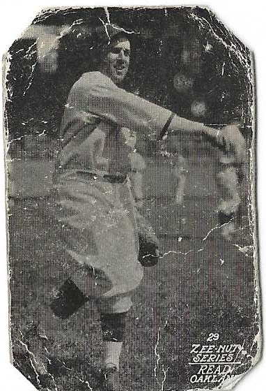 1920 Zee-Nut (PCL) Baseball Card - Read * Oakland Oaks*