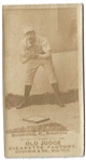 1887 Old Judge Tobacco Card - Bushong of Brooklyn - Epic