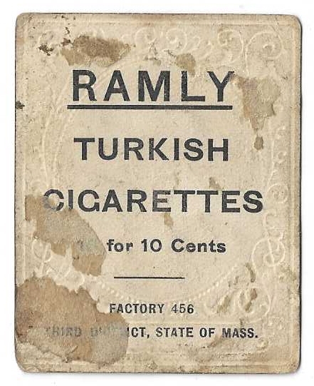 1909 T204 Ramly - O'Hare - CF - NY NL Club - Ungraded Raw Tobacco Card