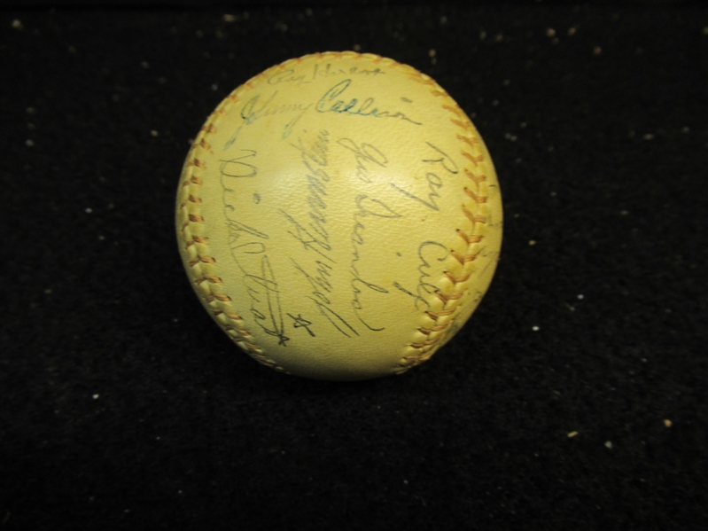 1960's Philadelphia Phillies (NL) Autographed Baseball With (28) Signatures