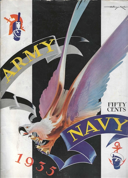 1935 Army vs. Navy - College Football - Official Game Program