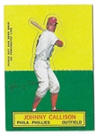 1964 Johnny Callison (Phillies) Topps Stand-Up Baseball Card 