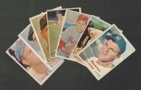 1957 Topps Baseball Cards Lot of (7)