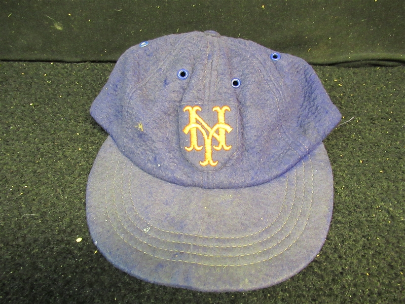 1969 NY Mets - Shea Stadium Souvenir Wool Cap - Sold at the Concession Stands