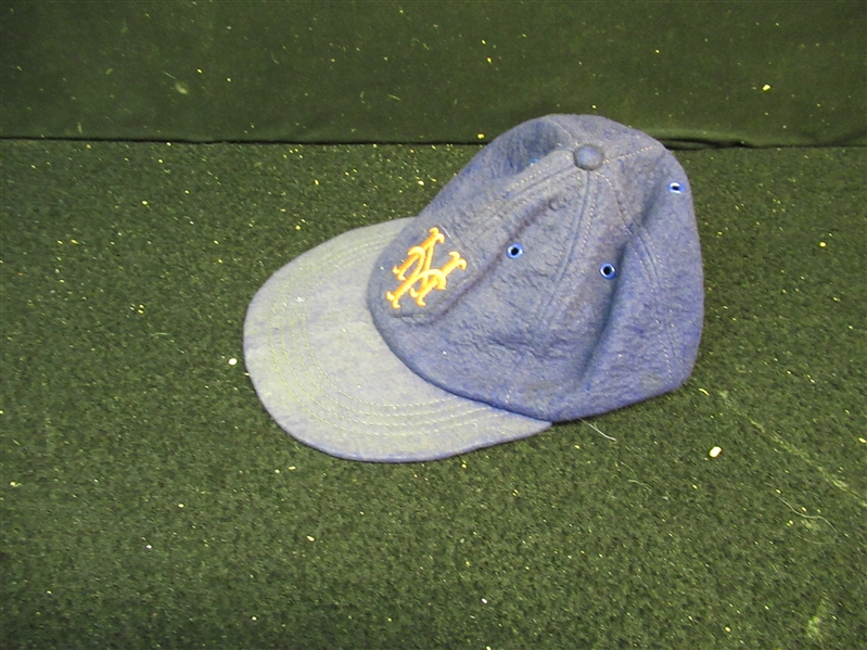 1969 NY Mets - Shea Stadium Souvenir Wool Cap - Sold at the Concession Stands