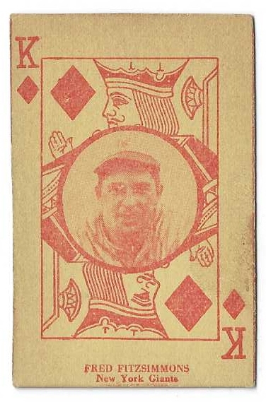 1927 Fred Fitzsimmons (NY Giants)  W560 Baseball Strip Card