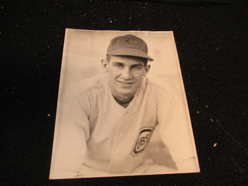 C. 1948 Albert Kinsey (Davenport Cubs - Class A) Original Player Photo