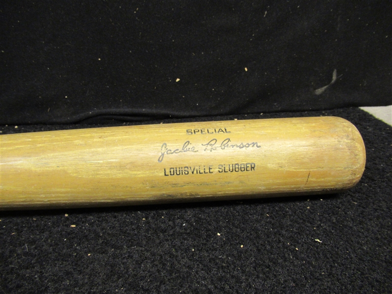1950's Jackie Robinson (HOF) Hillerich & Bradsby Louisville Slugger Bat
