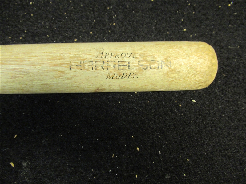 C. 1960's Hawk Harrelson (Red Sox) Franklin Model Baseball Bat