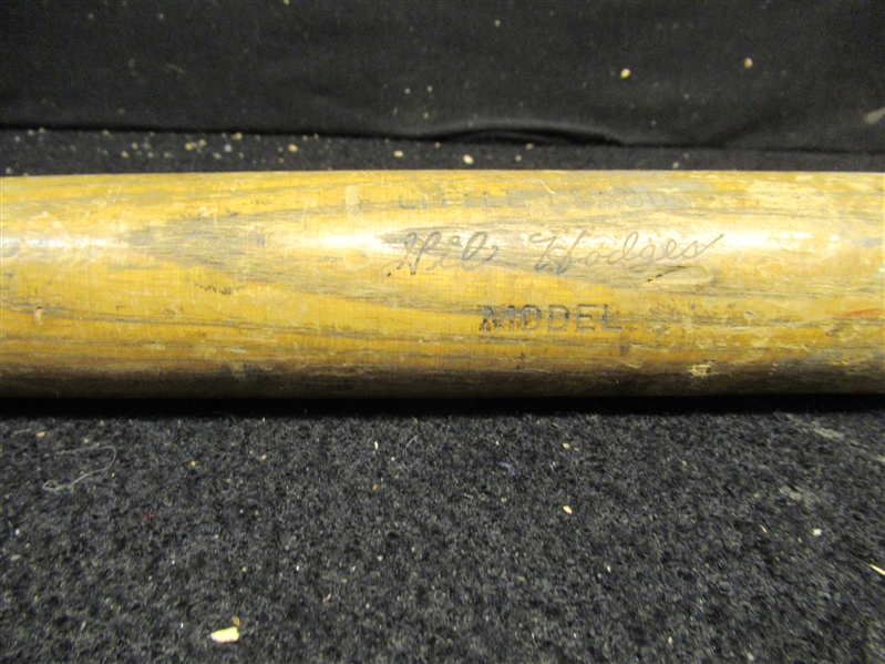 1950's Gil Hodges (Brooklyn Dodgers) Adirondack Model Baseball Bat