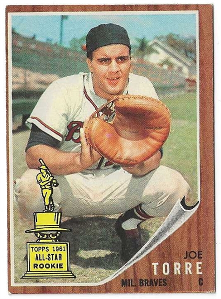 1962 Joe Torre (Rookie Card) Topps Baseball Card - Better Grade