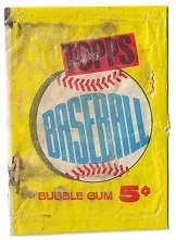 1960 Topps Baseball Wax Pack Wrapper #3
