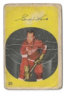 1962-63 Gordie Howe (HOF -NHL) Parkhurst Hockey Card