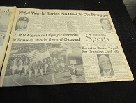 1964 World Series (St. Louis Cardinals vs. NY Yankees) Newspaper Lot