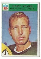 1966 Bart Starr (HOF)  Philadelphia Series  Football Card