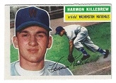 1956 Harmon Killebrew (HOF) Topps Baseball Card - Nice Grade