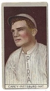 1912 Max Carey (HOF) T207 Tobacco Card - Nice Grade