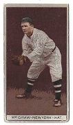 1912 John McGraw (HOF) T207 Tobacco Card - Nice Grade