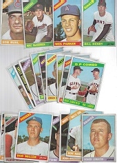 1966 Topps Baseball Cards Lot of (23) with Minor Stars & Commons - #3
