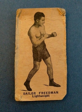 1920's Sailor Freedman Boxing Strip Card