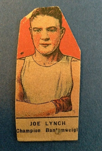 1920's Joe Lynch Boxing Strip Card