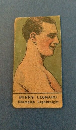1920's Benny Leonard Boxing Strip Card