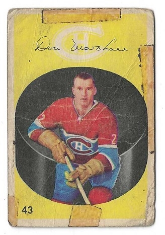 1962-63 Don Marshall Parkhurst Hockey Card