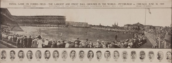 1925 Pittsburgh Pirates (NL Champions) Team Panoramic Display Piece