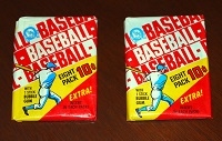 1970 Topps Better Grade Display Box, (2) Wax Packs & Some Loose Cards with Stars