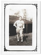 C. Late 1920's Brown University (NCAA) Baseball Player Photo 