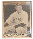 1940 Art Fletcher Play Ball Baseball Card