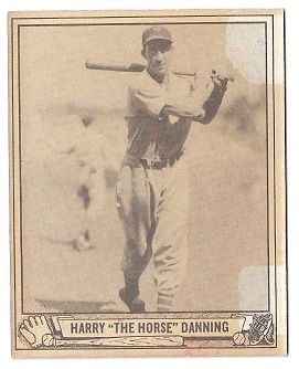 1940 Harry Danning Play Ball Baseball Card