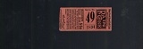 C. 1930's NY Giants (NL) Baseball Ticket Stub