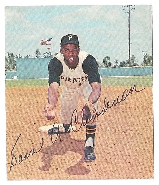 1964 Don Clendenon (Pittsburgh Pirates) Kahn's Wieners Baseball Card