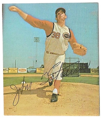 1965 JohnTsitouris Kahn's Wieners Baseball Card