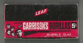 1967 Garrison's Gorillas (Non  Sport) Empty Wax Display Box