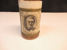 C. 1905 Thomas Edison Record Cylinder Tube