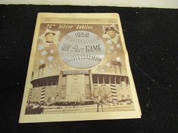 1958 MLB All-Star (Baltimore News Post) Special Magazine
