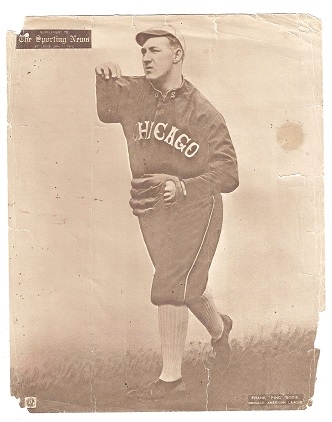 1912 Frank Ping Bodie (Chicago White Sox) Sporting News Supplemental 