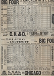 1906 Cincinnati Reds Detached Scoring Page From The Palace of the Fans
