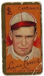 1911 T205 Gold Border Tobacco Card - Louis Evans - Orange Background - Cardinals